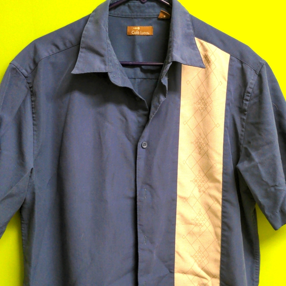 Retro inspired camp shirt